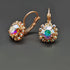 Auskari "Krāšņums II (Aurore Boreale)" ar Swarovski™ kristāliem